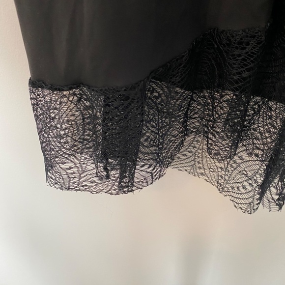 BCBG Maxazria Minette Dress Black Lace Sleeveless Medium - Picture 15 of 16